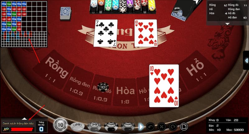 rồng hổ 98Win